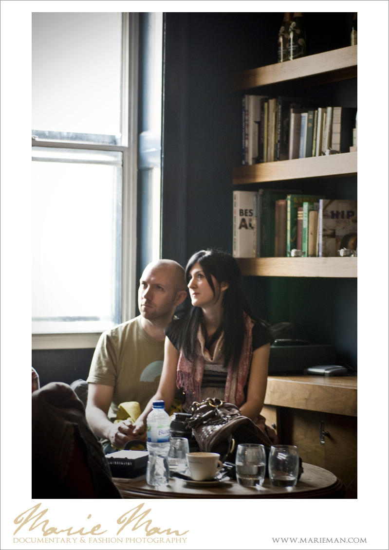 Ian Francis and Lizi Cosslett